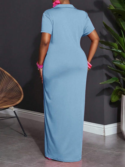 Serena Bodycon Polo Dress