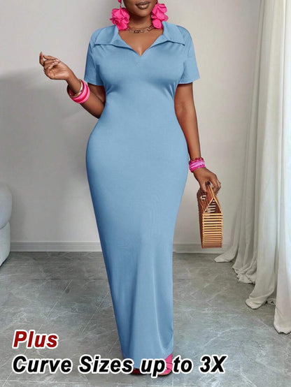 Serena Bodycon Polo Dress