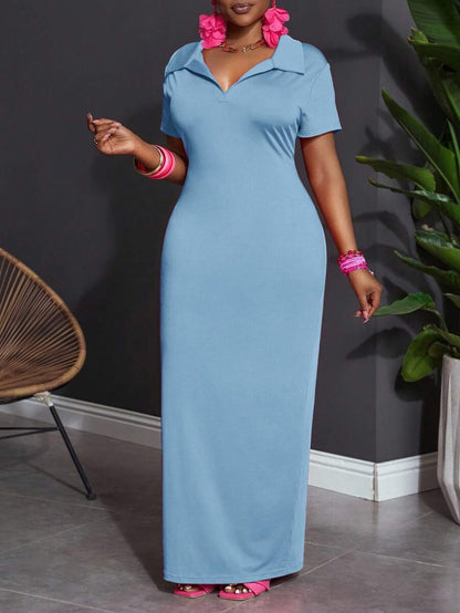 Serena Bodycon Polo Dress