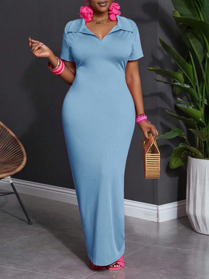 Serena Bodycon Polo Dress