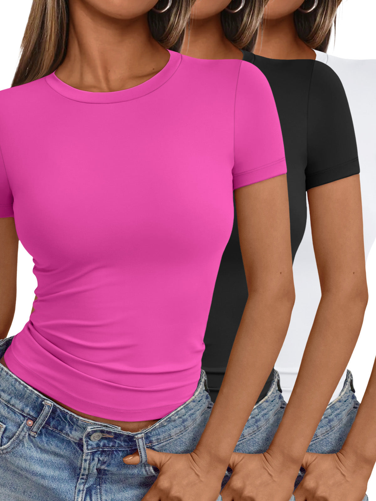 EssentialFit Tee™ — Women's Crew Neck Basic