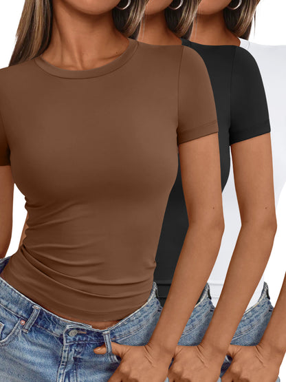 EssentialFit Tee™ — Women's Crew Neck Basic