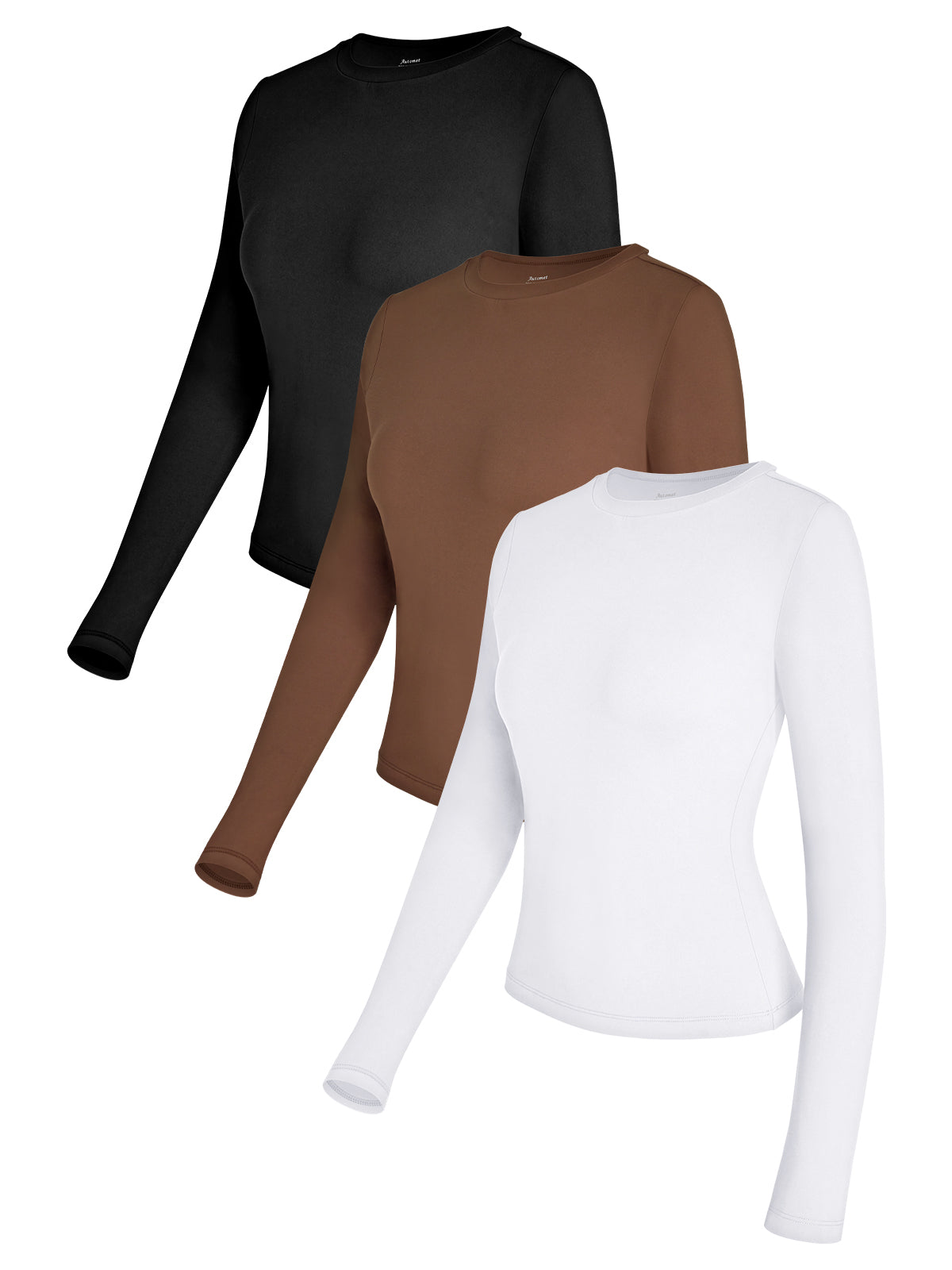 LayerUp Long Sleeve™ — Women's Fitted Crew Neck