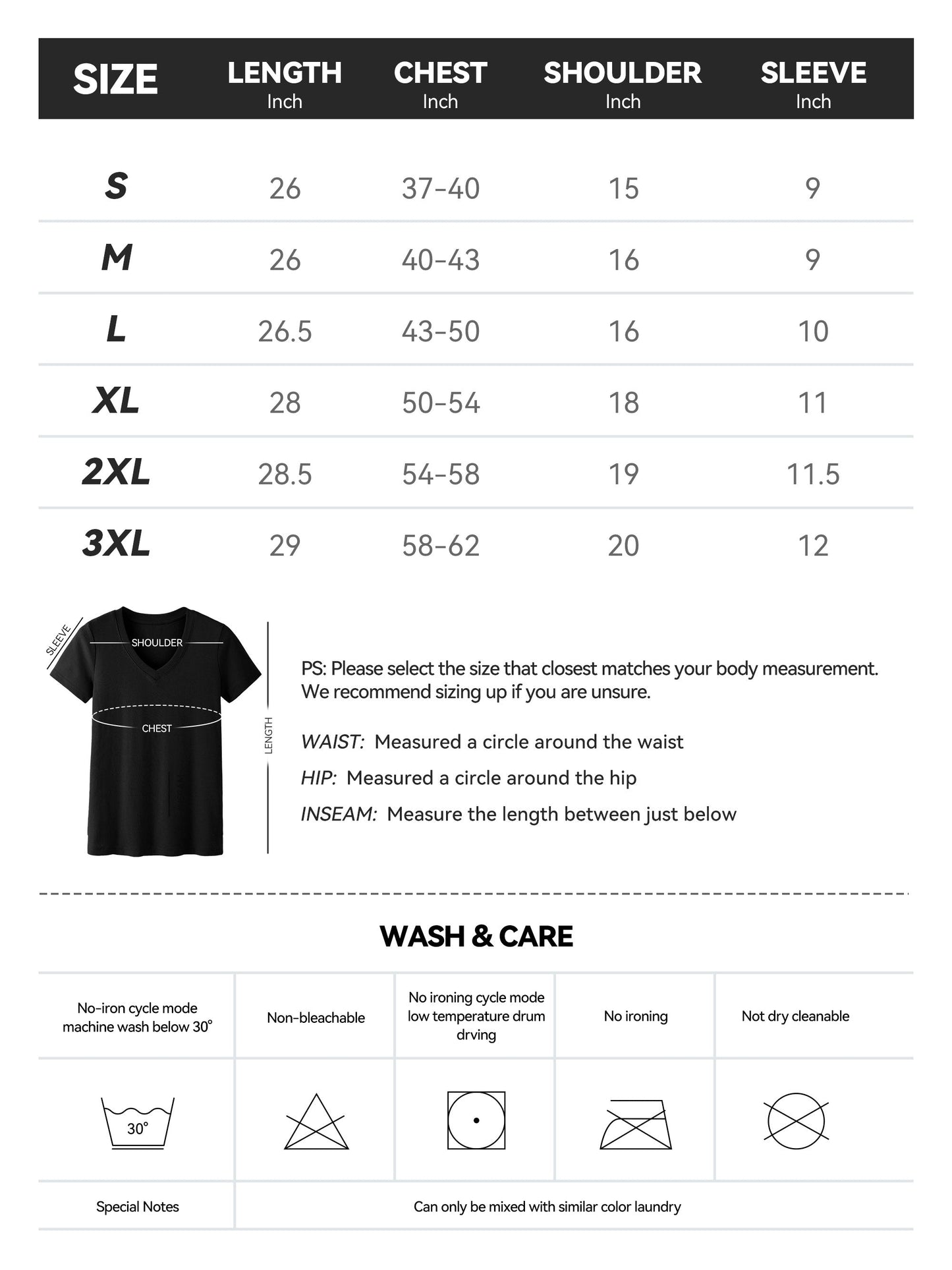 Longline V-neck tee